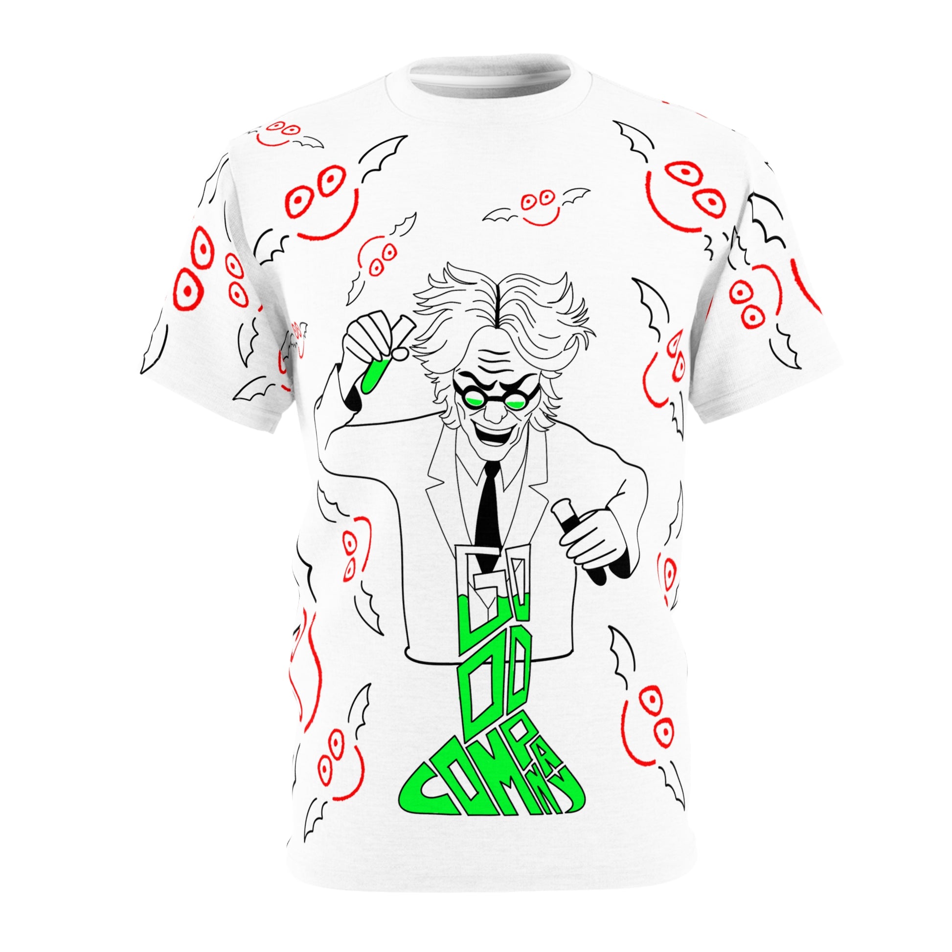 Whimsical Graphic Tee, Fun Unisex T-Shirt, Quirky Design Shirt, Halloween Party Outfit, Casual Graphic Tee for Creatives