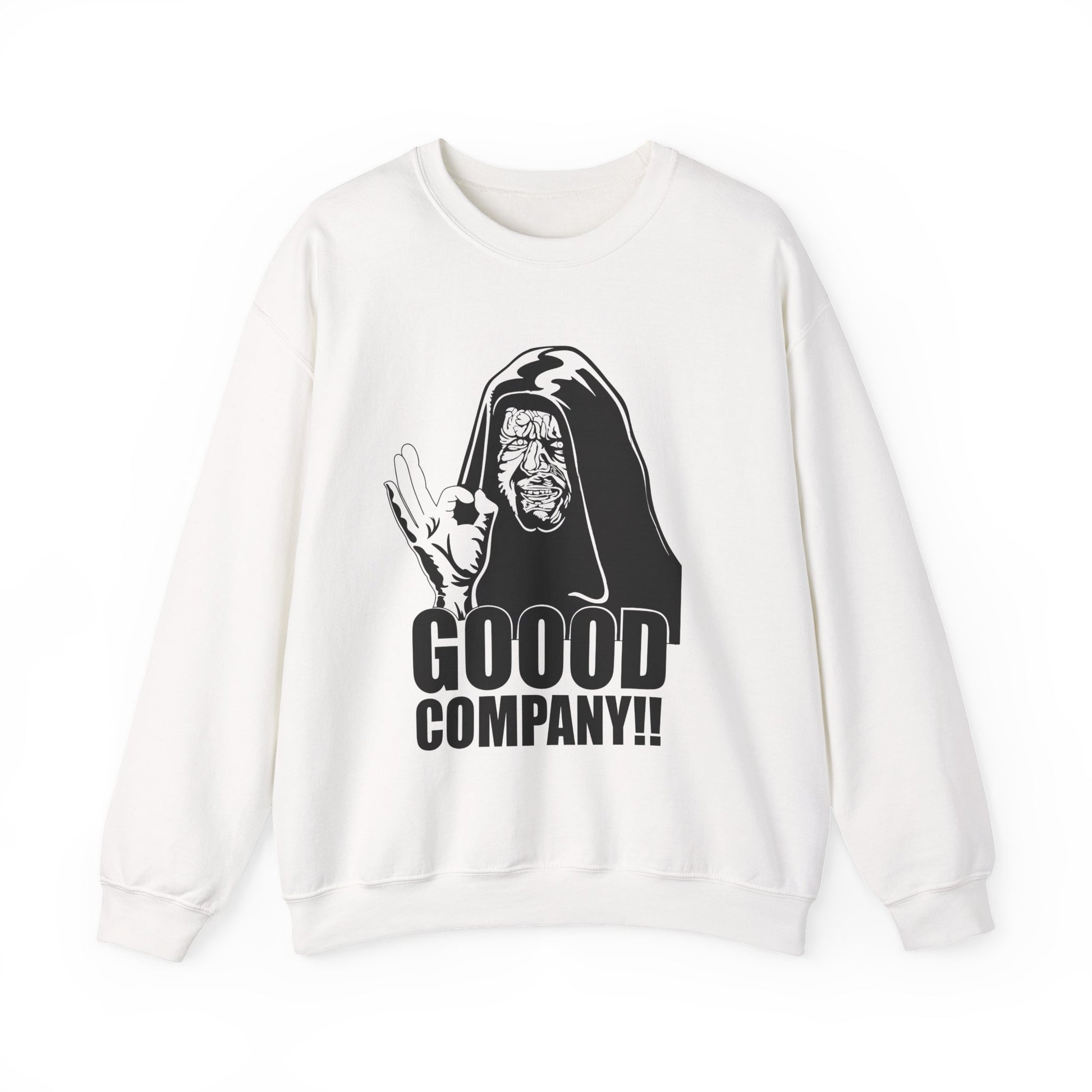 Good Company!! Sweatshirt — Retro Villain Graphic Crewneck