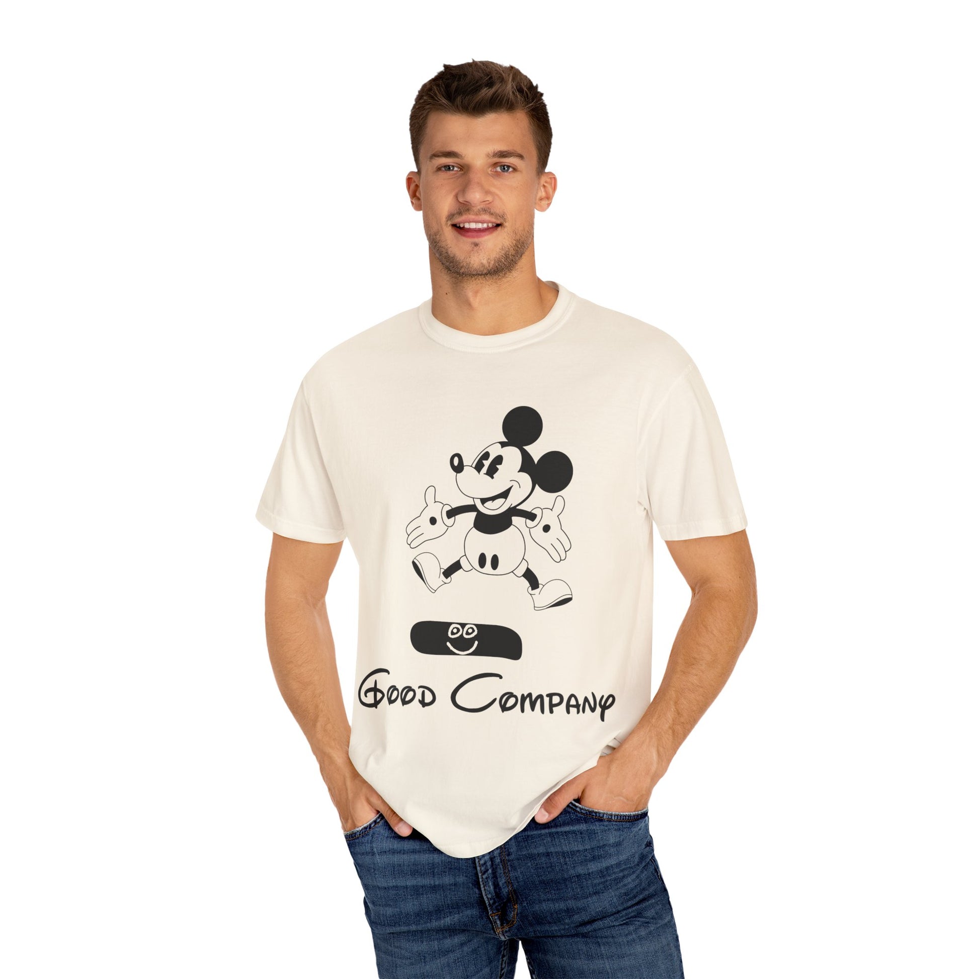 Playful Mickey Mouse T-shirt, Comfortable Streetwear, Unisex Graphic Tee, Perfect Gift for Disney Fans, Casual Everyday Wear, [...]
