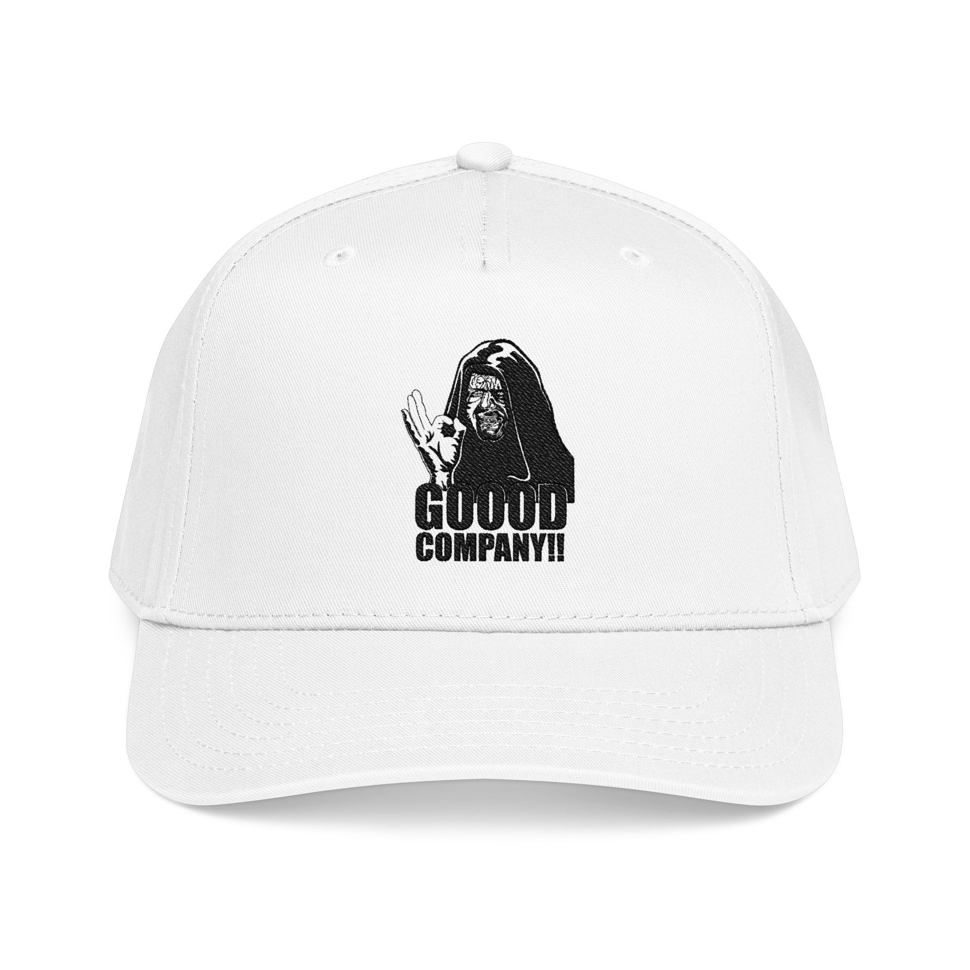 Baseball Cap — 'Good Company' Vintage Praying Figure Embroidered Dad Hat