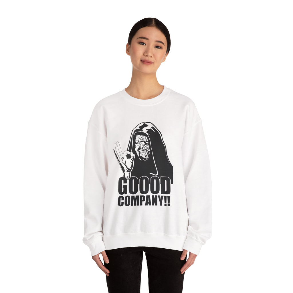 Good Company!! Sweatshirt — Retro Villain Graphic Crewneck